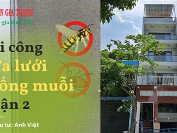 Thi công cửa lưới chống muỗi quận 2 chủ đầu tư Anh Việt